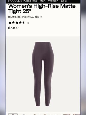 NOBULL Matte Tights